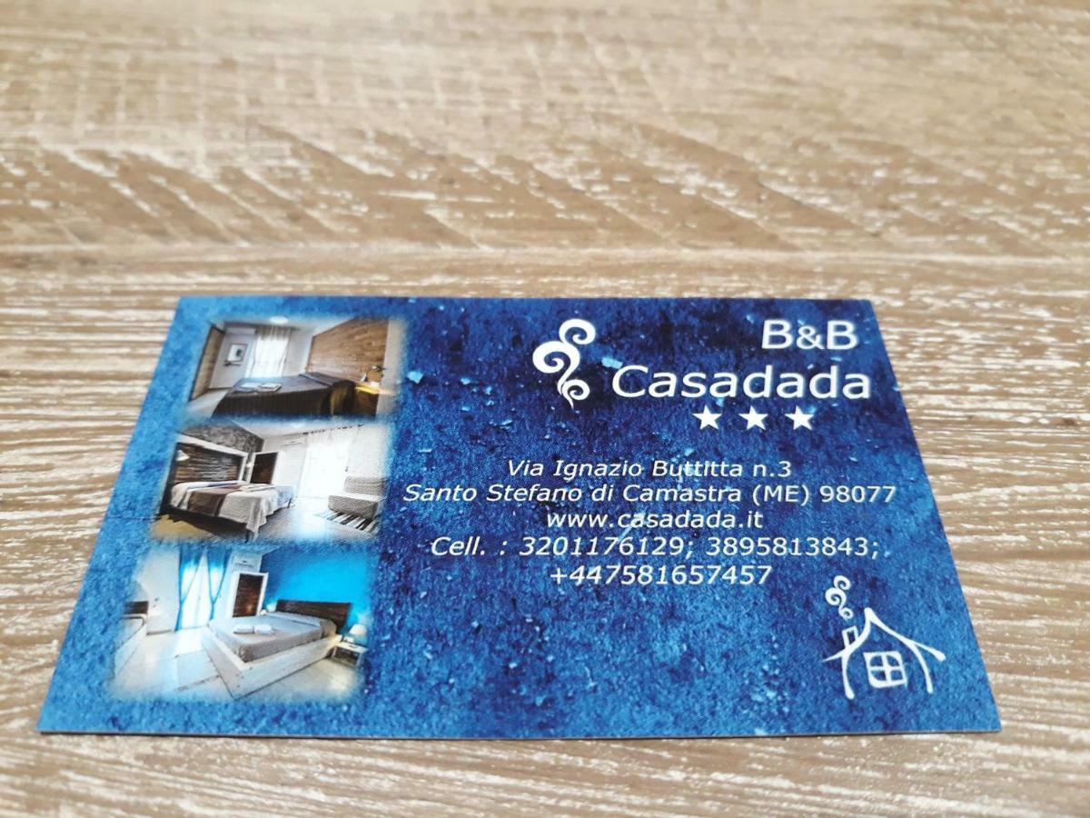 Bed and Breakfast Casadada à Santo Stefano di Camastra Chambre photo